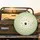 White Daisy Floral Field Olive Green Polka Dot - Outdoor Decor Gift for Garden Lover Spare Tire Cover - 2