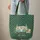 Vintage Travel Trailer Pine Trees Floral Wreath Everyday Carry Gift Quilted Tote Bag - 6