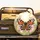 Peacock Butterfly Blue Eyespots Orange Brown Wings Pink Blossom Garden - Nature Gift Spare Tire Cover - 2