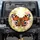 Peacock Butterfly Blue Eyespots Orange Brown Wings Pink Blossom Garden - Nature Gift Spare Tire Cover - 1