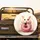 Fluffy Hamster Donut Pink Frosting Sprinkles - Sweet Treat Lover Gift Spare Tire Cover - 2