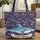Great White Shark Colorful Fish Sea Bubbles - Ocean Lover Everyday Carry Gift Quilted Tote Bag - 1