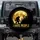 Bigfoot Silhouette Golden Moon 'I HATE PEOPLE' Wilderness Night - Introvert Humor Gift Spare Tire Cover - 1