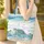 Sea Turtles Ocean Waves Seashells Starfish - Travel Essentials Ocean Lover Gift Quilted Tote Bag - 4