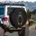 Black Doberman Pinscher Rust Red Markings Intense Gaze - Dog Lover Lifestyle Gift Spare Tire Cover - 3