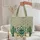 Moroccan Floral Star Saguaro Cactus - Desert Lover Everyday Carry Gift Quilted Tote Bag - 5