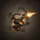 Winged Dark Snake Golden Pistol Muzzle Flash - Auto Enthusiast Road Trip Gift Spare Tire Cover - 6