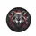 Snarling Wolf Head Red Eyes Paint Splatter - Urban Grunge Gift Spare Tire Cover - 4