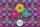 Vibrant Folk Art Flowers Name Hoop - Everyday Carry Gift Quilted Tote Bag - 7