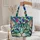 Cat Face Stained Glass Patchwork Everyday Carry Gift for Cat Lover Quilted Tote Bag - 5