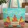 Floral Chickens Blue Eyes Red Combs Wood Sign Clouds Grassy Fields - Everyday Carry Gift Quilted Tote Bag - 1