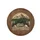 Happy Camping Vintage Camper Van Tents Mountains Forest - Outdoor Adventure Gift Spare Tire Cover - 4