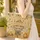 Wooden Sign Camper Van Scarecrow Campfire Wildflowers - Travel Essentials Gift for Camper Lover Quilted Tote Bag - 4