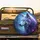 Wolf Head Turquoise Eyes Glowing Flora Indigo Forest - Wildlife Lover Gift Spare Tire Cover - 2