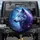 Wolf Head Turquoise Eyes Glowing Flora Indigo Forest - Wildlife Lover Gift Spare Tire Cover - 1