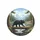Black Bear Fallen Log Mountain Forest Lake - Wildlife Lover Gift Spare Tire Cover - 4