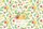 Tropical Watermelon Cantaloupe Citrus Fern Garland - Everyday Carry Gift Quilted Tote Bag - 7