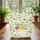Tropical Watermelon Cantaloupe Citrus Fern Garland - Everyday Carry Gift Quilted Tote Bag - 3