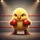 Fluffy Yellow Chick Boxing Gloves - Wildlife Lover Car Decor Gift Spare Tire Cover - 6
