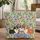 Pembroke Welsh Corgi Wildflower Floral Wreath - Everyday Carry Gift for Corgi Lover Quilted Tote Bag - 1