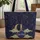 Moon Phases Crescent Star Constellations Ethereal Clouds Everyday Carry Gift Quilted Tote Bag - 1