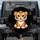 Fluffy Baby Tiger Cub Blue Eyes Jungle Night - Car Decor Gift for Animal Lover Spare Tire Cover - 1