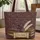 Vintage Books Inkwell Quills Personalized Scroll - Book Lover Everyday Carry Gift Quilted Tote Bag - 1