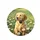 Golden Retriever Puppy Daisies Meadow - Dog Lover Gift Spare Tire Cover - 4