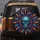 Human Skull Silver Accented Ornate Ring Radiant Feather Sunburst Car Decor Gift Spare Tire Cover - 5