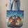 Majestic Purple Dragon Old Books Personalized - Fantasy Lover Everyday Carry Gift Quilted Tote Bag - 6