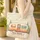 Vintage Travel Trailer Pine Forest - Travel Essentials Everyday Carry Gift for Campers Quilted Tote Bag - 4