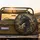 Majestic Black Horse Golden Laurel Wreath - Outdoor Equestrian Gift Spare Tire Cover - 2