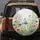 White Butterfly Purple Cornflower Wildflower Meadow Scene - Garden Nature Lover Gift Spare Tire Cover - 5