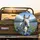 Majestic White Donkey Blue Flower Mountain - Farmhouse Decor Gift for Animal Lover Spare Tire Cover - 2