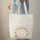 Personalized Name Floral Wreath Roses Peonies Botanical Vines Everyday Carry Gift for Her Quilted Tote Bag - 6