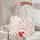 Personalized Heart Cartouche Ornate Hearts Flowers Leaves Bows Everyday Carry Gift Quilted Tote Bag - 5