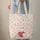 Personalized Heart Cartouche Ornate Hearts Flowers Leaves Bows Everyday Carry Gift Quilted Tote Bag - 6