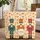 Nutcracker Military Figures Leaf Garland Autumn Leaves Holiday Season Gift Quilted Tote Bag - 1