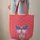 Patriotic Butterfly Stars Confetti - Fourth of July Everyday Carry Gift Quilted Tote Bag - 6