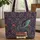 Dragon Ornate Books Your Name Scroll Botanical Florals Everyday Carry Gift Quilted Tote Bag - 1