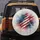 Paint Splatter American Flag - Independence Day Patriotic Decor for Veterans and Flag Lovers Spare Tire Cover - 5