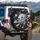 Astronauts Ringed Planet Rocket Ships Shooting Stars - Outer Space Explorer Gift Spare Tire Cover - 3