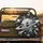 Astronauts Ringed Planet Rocket Ships Shooting Stars - Outer Space Explorer Gift Spare Tire Cover - 2