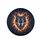 Faceted Wolf Head Orange Eyes Fiery Embers Primary Visual Anchor - Wildlife Lover Gift Spare Tire Cover - 4