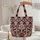 Baroque Crosses Acanthus Gold Medallion - Everyday Carry Gift Quilted Tote Bag - 5
