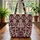 Baroque Crosses Acanthus Gold Medallion - Everyday Carry Gift Quilted Tote Bag - 3