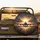 Commercial Airliner Runway Sunset - Aviation Enthusiast Travel Essentials Gift Spare Tire Cover - 2