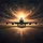 Commercial Airliner Runway Sunset - Aviation Enthusiast Travel Essentials Gift Spare Tire Cover - 6