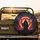 Hooded Scythe Figure Glowing Celestial Orb - Cosmic Realm Car Decor Gift Spare Tire Cover - 2