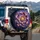 Confectionery Sculpted Flower Bloom Petals Pistil - Car Decor Gift Spare Tire Cover - 3